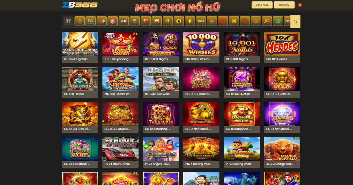 Đánh Giá PG Soft (Pocket Games Soft) tại ZB368 - Top Game Nổ Hũ