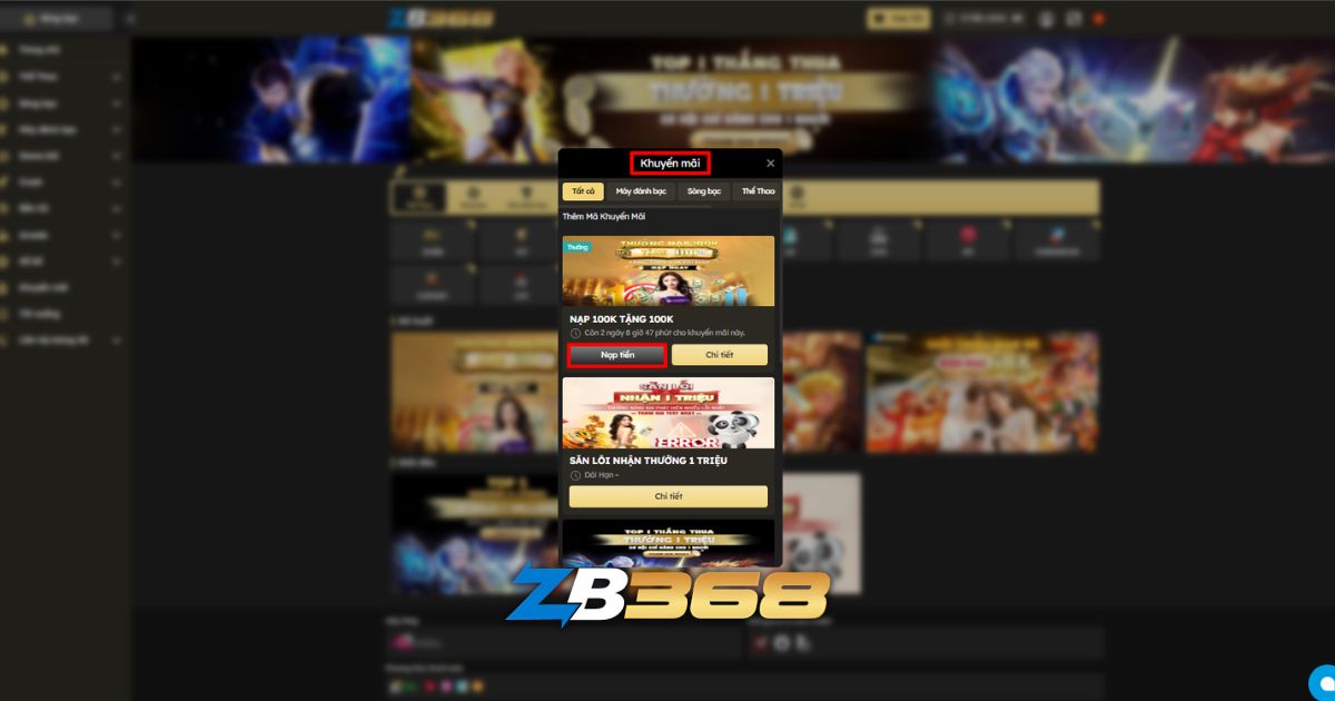 Hướng Dẫn Nhận Thưởng Thành Viên Mới ZB368 100%