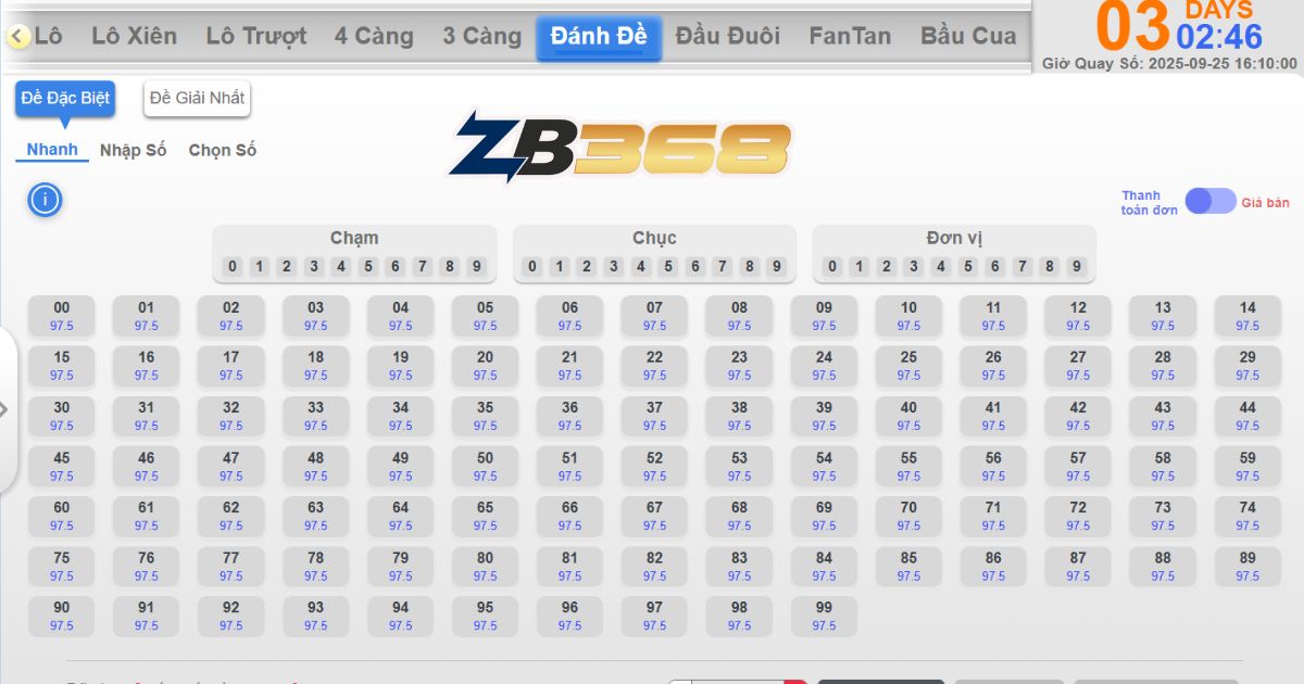 Hướng Dẫn Chơi Lô Đề Online Tại ZB368 Cho Người Mới Từ A-Z