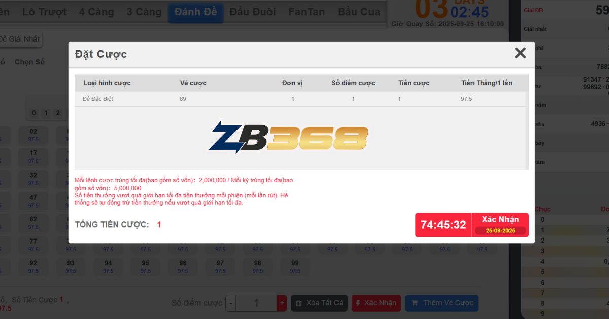 Hướng Dẫn Chơi Lô Đề Online Tại ZB368 Cho Người Mới Từ A-Z