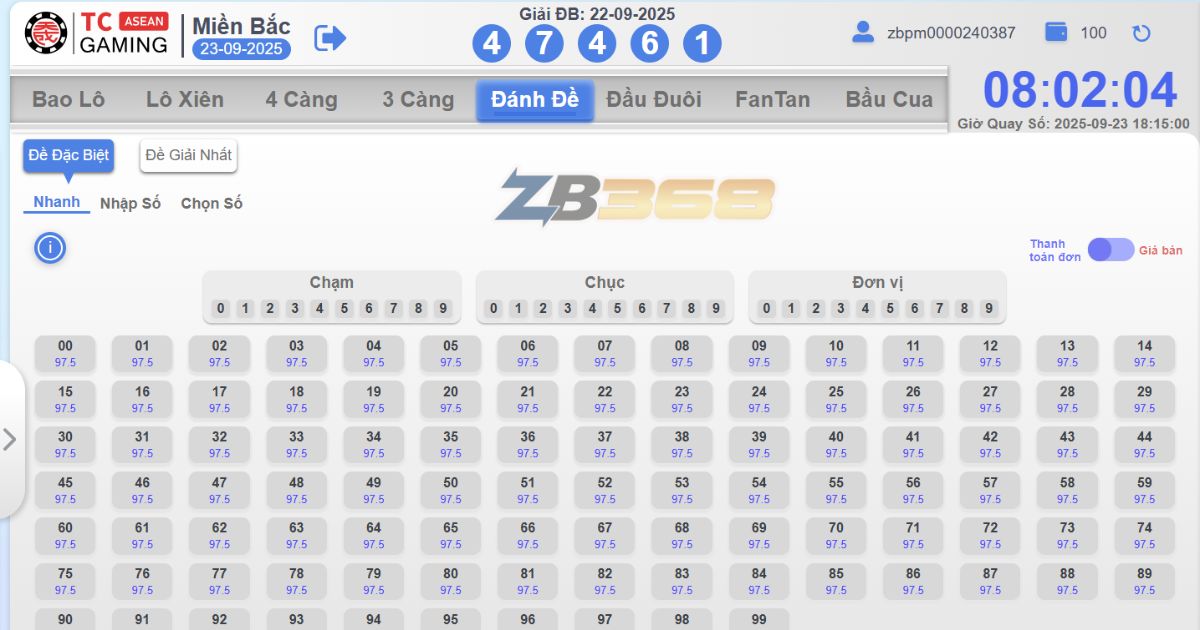 Hướng Dẫn Chơi Xổ Số Miền Bắc Online Tại ZB368 Dễ Hiểu Nhất