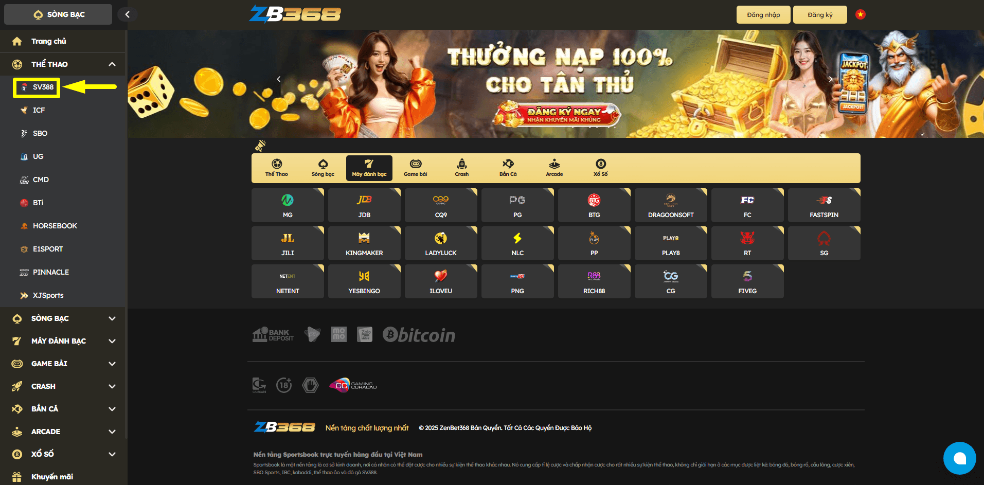 Truy cập trang đăng ký ZB368