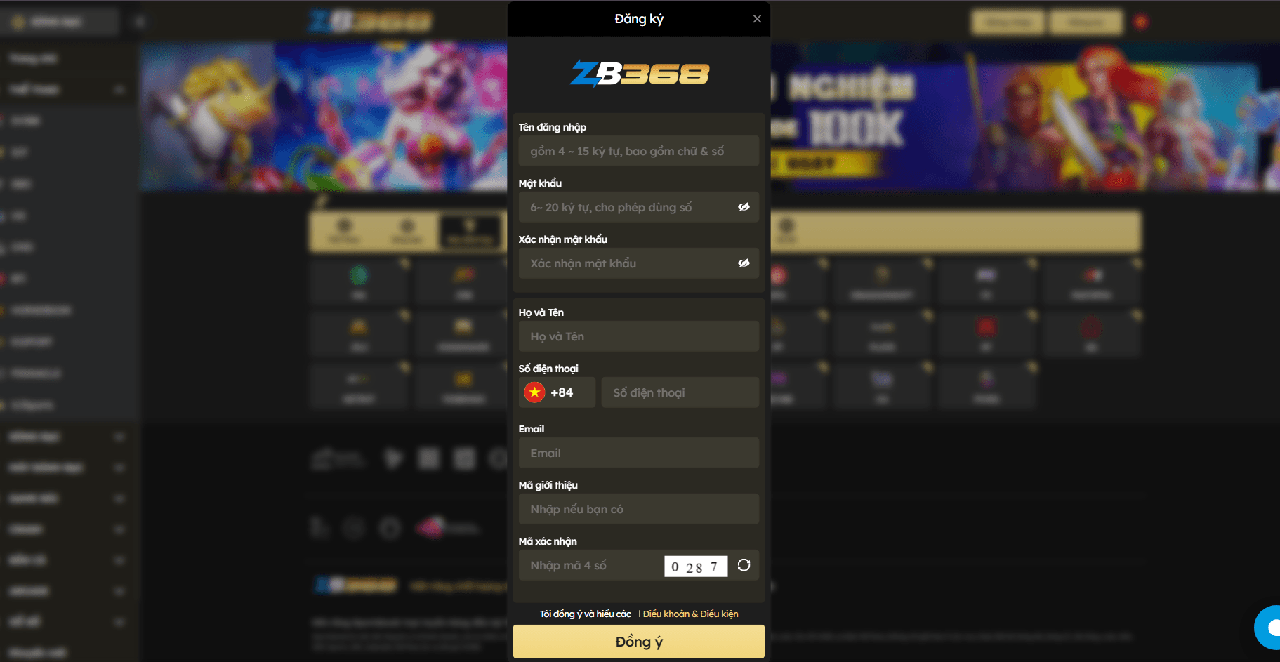 Quy trình đăng ký tài khoản SV388 tại ZB368 được tối ưu hóa để nhanh chóng, thuận tiện nhưng vẫn đảm bảo tính bảo mật