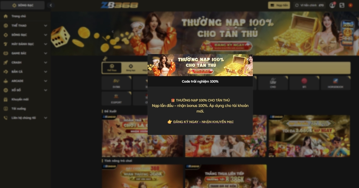 [Cập Nhật] Khuyến Mãi Thể Thao Mới Nhất tại ZB368